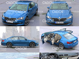 斯柯达速派superb 速派2018款汽车C4D模型