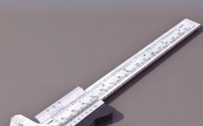 CALIPER 标尺C4D模型 Scale 3D model