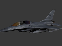 美国空军F-16D战斗机F16D