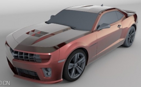 c4d汽车模型（带材质贴图）