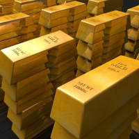 金条C4D模型 Gold Bars