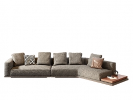 米诺特地平线沙发C款3D模型素材下载Horizonte Sofa C by Minotti