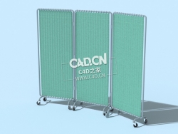 C4D医用隔断帘医疗器械模型下载 Curtains 3dmodel