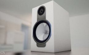 音响 音频扬声器C4D模型 Audio Speaker Model by Remco