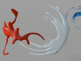 液体飞溅C4D模型 Splash Cinema 4D