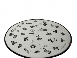 Oyoy品牌字母地毯3D模型素材下载The Alphabet Rug by Oyoy