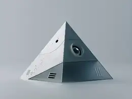 C4D实用工程第540季：科幻金属棱形模型C4D工程 C4D Project[Cinema4D - Octane]