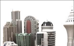 建筑物-高楼大厦3D模型 3D Buildings
