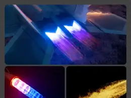 C4D OCTANE火箭发动机喷射引擎预设汉engine exhaust plume v1.03 r24-2023