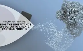 C4D继承效果器制作粒子汇聚效果教程