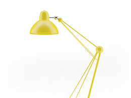 现代台灯c4d模型下载