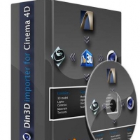 3D模型互转插件Din3D Importer v2.14 For Cinema 4D R15 – Win64