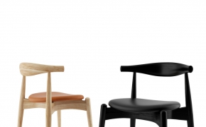 桌椅,餐椅-CH20 Elbow Chair 牛角椅椅子,单椅,实木椅子,手肘椅,北欧单椅,餐椅