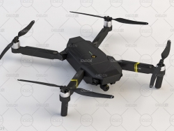 大疆御无人机C4D模型 unmanned aerial vehicle