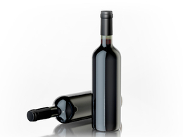红酒酒瓶C4D模型 wine bottle 3d model