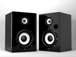 音箱C4D模型 RMFs Monitor Speaker