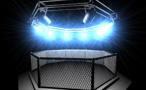 铁丝网擂台C4D模型 Barbed wire 3d model