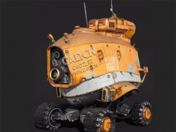 锈迹斑斑的外星科幻机器人 Ava Robotics