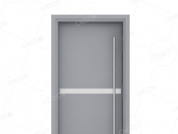 横条玻璃线烤漆门酒店办公室门会议室门办公室门单开门长把手门长拉手平开门