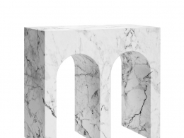 长方形边桌2号现代边几3D模型素材下载Roma Rectangular Side Table 2 by antoniolupi