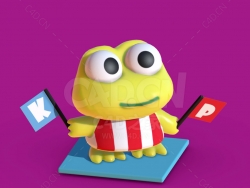 卡通青蛙仔 Keroppi