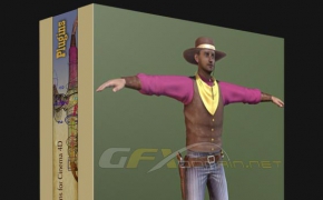 C4D插件 角色绑定系列 Cactus3D Complete for Cinema4D R15-R16 Win/Mac