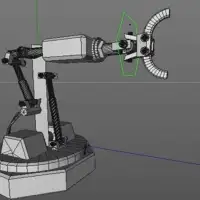 c4d机械动画案例教程（2集） ROBOT ARM CHARACTER RIGGING TUTORIAL