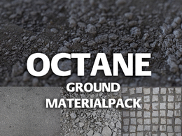10个Octane建筑材质贴图 Octane Ground Material Pack