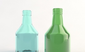 玻璃瓶C4D模型 Glass bottles
