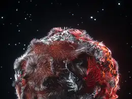 C4D工程第723季：石头上的毛发动画C4D工程 C4D Project[Cinema4D - Octane]
