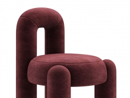 Marlon休闲扶手椅Dooq出品3D模型素材下载Marlon Lounge Armchair by Dooq