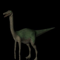 恐龙3D模型：似鸡龙（Gallimimus）