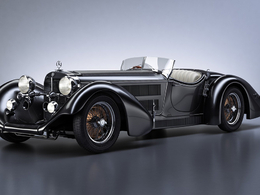 梅赛德斯-奔驰复古老爷车(Mercedes Benz SS Roadster)C4D模型