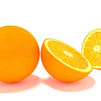 橙子C4D模型 orange sliced