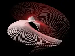 C4D 使用MoSpline制作的光谱工程文件 C4D EXPERIMENT 2