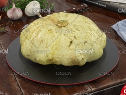南瓜C4D模型 Pumpkin