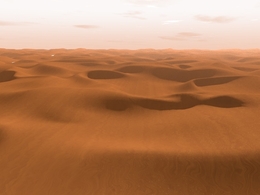 C4D沙漠景观模型 desert
