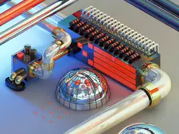 C4D实用工程第178季：梦幻工厂创意C4D工程文件 c4d project