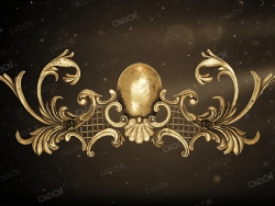 欧式雕花复古装饰点缀C4D模型-1Artstation– Noya Decorative Ornamental Kit 3d Mode
