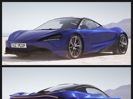 2020款迈凯伦跑车C4D模型