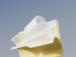 3D立体文件夹动画工程yellowfolder_simpleanimation