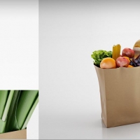 一袋子水果蔬菜C4D模型 Fruits and vegetables 3D model