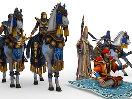 9套西域人游戏角色模型合集 Abbot ArcaneBird