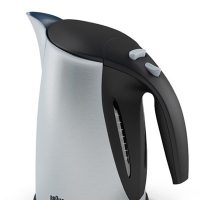 不锈钢电热水壶C4D模型 Stainless steel kettle 3D model