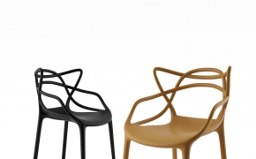 意大利休藤蔓椅,户外休闲椅，花园椅，餐椅C4D模型 Masters Chair by Kartell