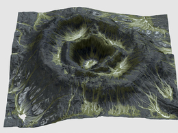 黑色外星地貌Gaia Terrain