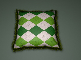 枕头C4D模型 Pillow