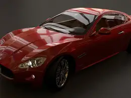 C4D使用阿诺德渲染的汽车作品 Car Paint Shaders Cinema 4D R18 Arnold 5