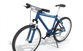自行车C4D模型 Cycling 3D model
