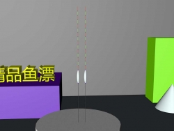 垂钓用品鱼漂浮漂建模